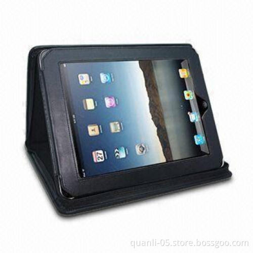 Case for iPad, Made of PU or Genuine Leather, Various Colors are Available